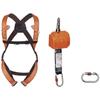 ELARA140GT] Kit antichute Delta Plus ELARA140GT vertical 2,50m taille s/m/l orange