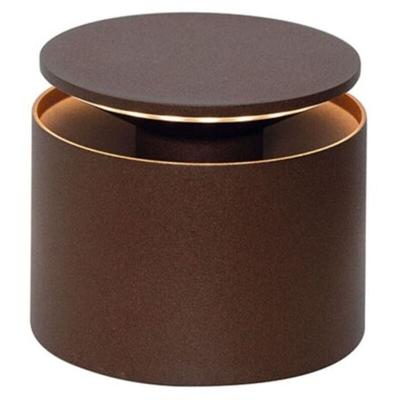 Tragbare und wiederaufladbare Push Up Corten LED-Tischleuchte Image