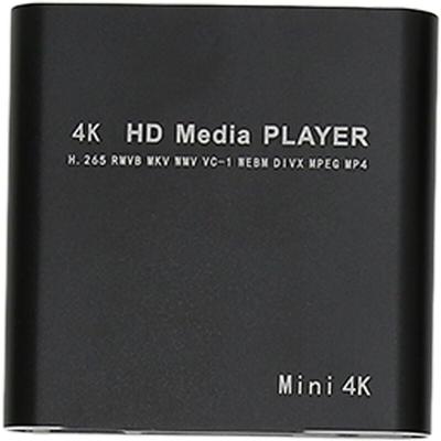 Annadue HD-Videoplayer, Mini-4K-Streaming-Mediaplayer, unterstützt PPT, PDF, integrierter Image