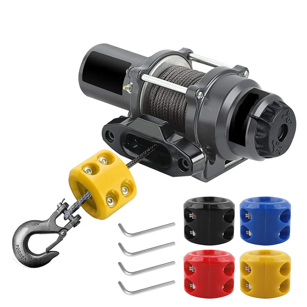 Gummi-Windens topper Stoßdämpfer Kabels chutz Gummis topfen schützt Abschlepp haken Winden halterung für Draht und synthetisches Seil Image