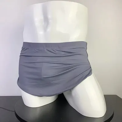 Männer Casual Shorts Eis Seide Kühles Gefühl Aro Hosen Weiche Lose Schnell Trocknend Hause Nachtwäsche Pyjama Männliche Elastische Boxer Shorts Casual Stamm Image