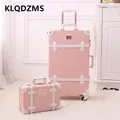 KLQDZMS valise de haute qualité 20 pouces valise d'embarquement 24 "26" 28 "sac de voyage chariot 22 "boîtier de chariot bagages roulants pour femmes