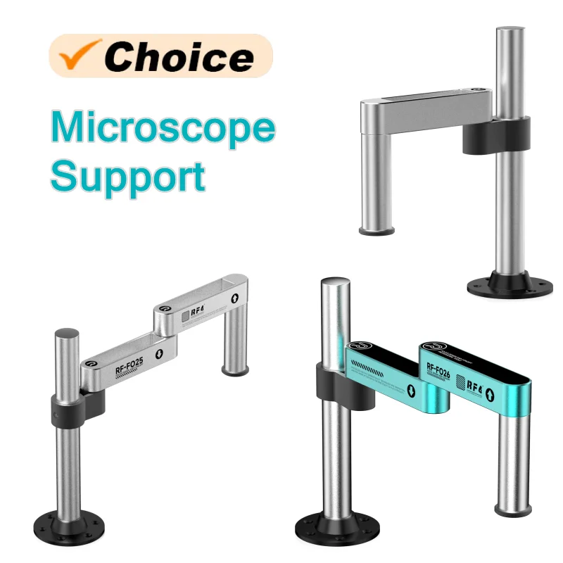 RF4 RF-FO24/FO25/FO26 360° ° Rotate Lift Einstellbare Mikroskop Swing Arm Ständer Universal Aluminium Legierung Teleskop Klapp Halterung Image