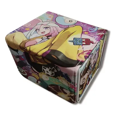 Diy Ptcg Iono Karte Aufbewahrungsbox Ygo Opcg Ws Ptcg Slowpoke Vulpix Leder Kartensammlung Schutzbox Anime Karte Geschenk Spielzeug Image