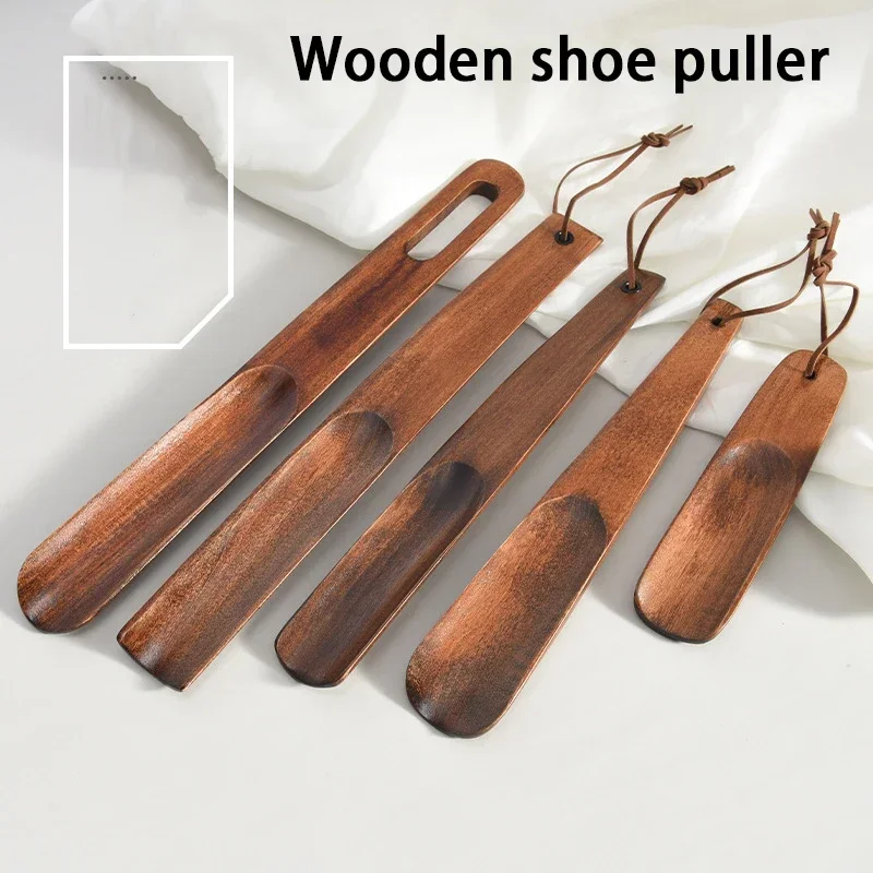 Neue Erweiterte Massivholz Schuhlöffel 15-31 cm Kurzen Griff Schuhlöffel Schwangere Frau Ältere Schuhe Löffel Home Hotel schuh Spachtel 1 Stücke