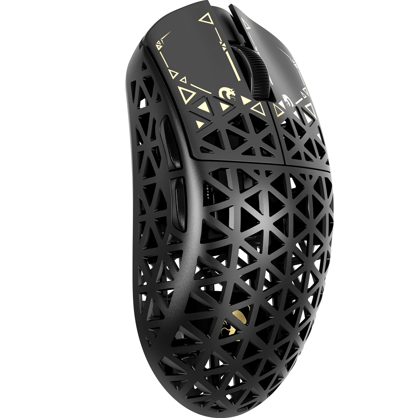 MAMBASNAKE M5 Ultra Carbon Fiber 8KHz kabellose Gaming-Maus mit 42000 DPI, PAW3950MAX-Sensor, 39 g leicht, Nordic 52840 Image