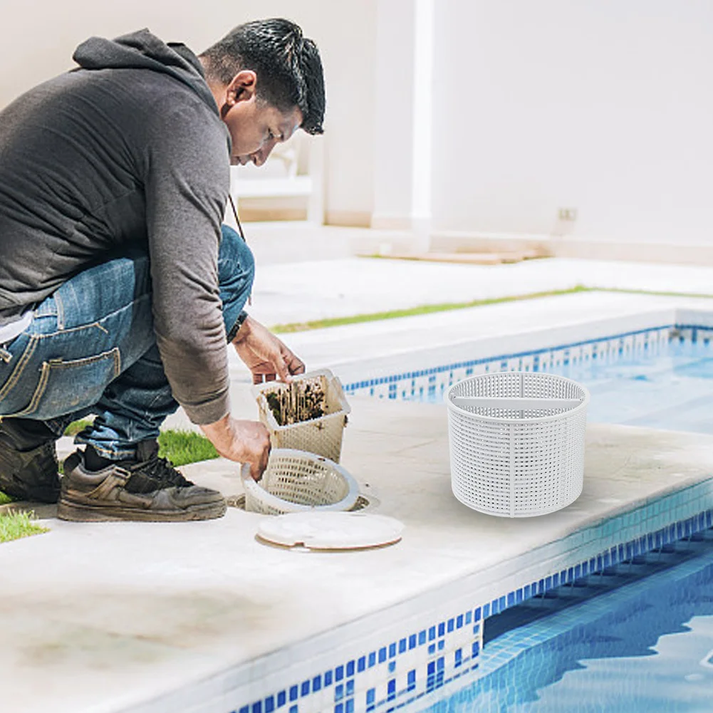 Pool-Skimmer-Korb als Ersatz für Hayward SPX1082 B-152 Skimmer-Modelle, Pool-Skimmer-Korb für Inground-Pool Image