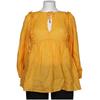 Replay Damen Bluse, Gr. 42, gelb, kein Etikett