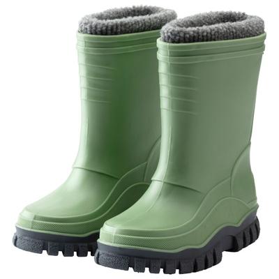 Sterntaler - Kid's Gummistiefel mit Innenschuh - Gummistiefel 27 | EU 27 grün/oliv Image