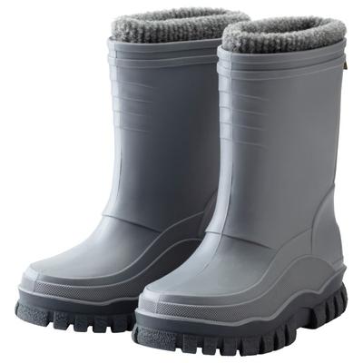 Sterntaler - Kid's Gummistiefel mit Innenschuh - Gummistiefel 25 | EU 25 grau Image