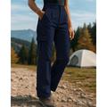 Per donna Pantaloni Cargo Pantaloni da escursionismo Esterno Vestibilità regolare Impermeabile Antivento Pantaloni Tasca Nero Rosa Spandex Campeggio / Escursionismo Golf Corsa S M L XL XXL