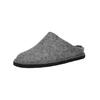 Hausschuh HAFLINGER "Haflinger Hausschuhe Filz", Herren, Gr. 38, grau (anthrazit), Filz, casual, Schuhe