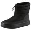 Snowboots CALVIN KLEIN JEANS "VULC FLATF SNOWBOOT NYLON MIX MG", Damen, Gr. 39, schwarz, Nylon, Lederimitat, unifarben, Basic, Schuhe, Winterboots, Winterstiefelette, Warmfutter, mit CK-Logo