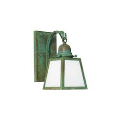 Longshore Tides Alaurah 1 - Light Outdoor Wall Lantern Glass | 9 H x 4.75 W x 7.63 D in | Wayfair CCBE680841C54D21AA675E4CF1305F1F