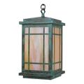 Gracie Oaks Kusiak 1-Light Outdoor Hanging Lantern Glass/Metal in Gray | 14.5 H x 8 W x 8 D in | Wayfair 77B503F447BD4A1E999E9F329F6493BE