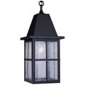 Arroyo Craftsman Hartford 1-Light Outdoor Hanging Lantern Glass in Brown | 18.5 H x 8 W x 8 D in | Wayfair HH-8AM-BZ