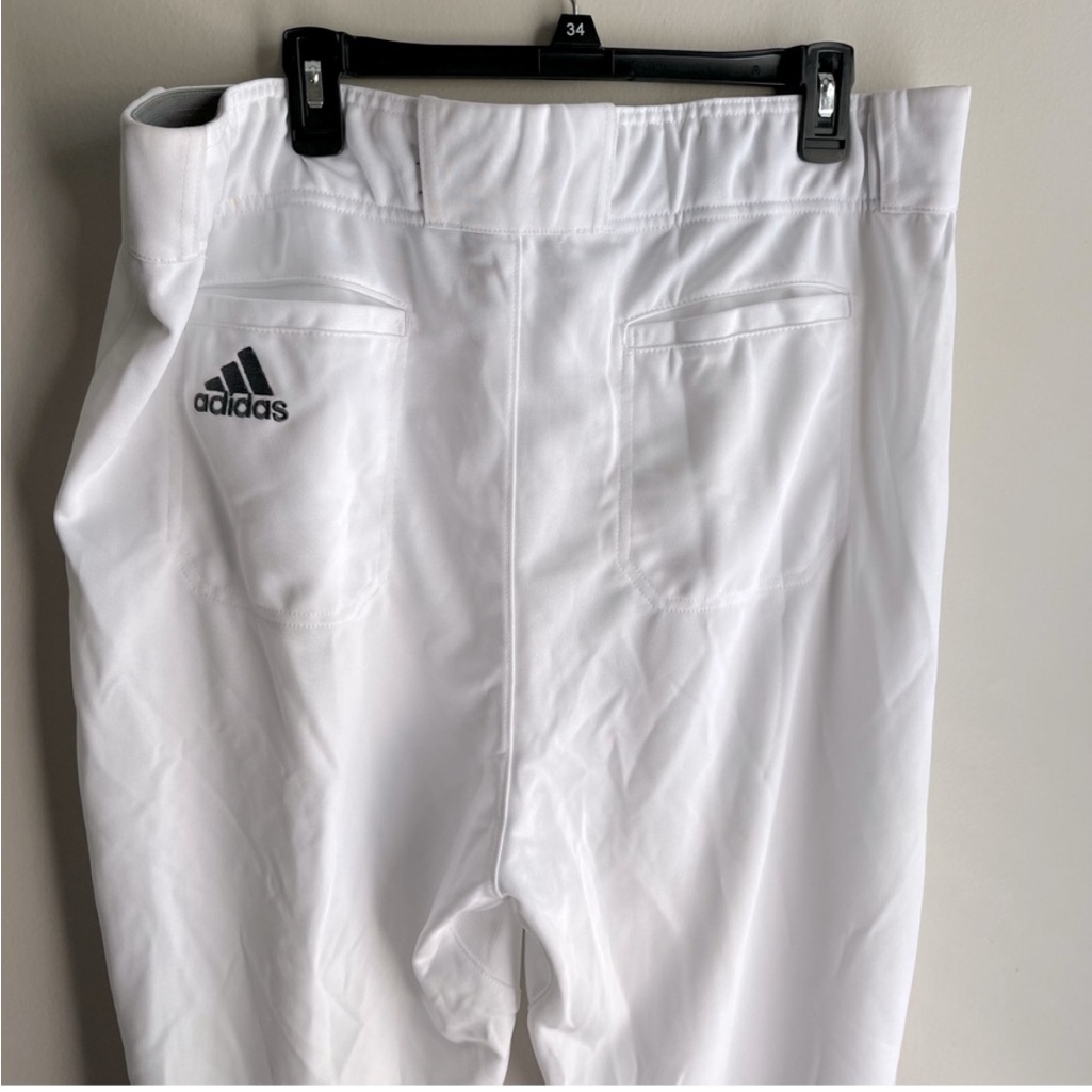Adidas Pants | 2xl Adidas Men’s Baseball Pants Diamond King | Color: Black/White | Size: Xxl