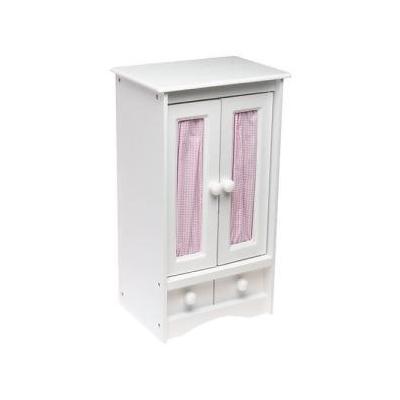 Badger Basket Doll Armoire with Three Hangers