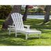 POLYWOOD® South Beach Chaise Plastic in Red | 38.75 H x 26.5 W x 75.5 D in | Outdoor Furniture | Wayfair SBC76SR