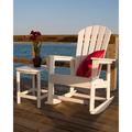 POLYWOOD® South Beach Rocking Chair in Blue | 41 H x 26.5 W x 30 D in | Wayfair SBR16AR