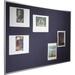 MooreCo Fab-Tak Wall Mounted Bulletin Board Plastic in Gray | 34 H x 0.5 D in | Wayfair 331AC-35