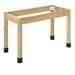 Diversified Woodcrafts Plain Apron Science Table in Brown | 30 H x 54 W x 21 D in | Wayfair P7180K30N