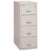 FireKing Fireproof 4-Drawer Vertical File Cabinet Metal/Steel in Gray | 52.75 H x 20.8125 W x 31.5625 D in | Wayfair