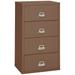 FireKing Fireproof 4-Drawer Vertical File Cabinet Metal/Steel in Brown | 52.75 H x 31.1875 W x 22.125 D in | Wayfair 4-3122-C (tan)