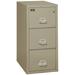 FireKing Fireproof 3-Drawer Vertical Filing Cabinet Metal/Steel in Gray | 29.5 H x 19 W x 31.1875 D in | Wayfair 3-2144-2 (pewter) (w/ 3006 Lock)