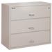 FireKing 3-Drawer Lateral File Cabinet Metal/Steel in Gray | 40.25 H x 44.5 W x 22.125 D in | Wayfair 3-4422-C (platinum)