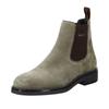 Chelseaboots GANT "Prepdale", Herren, Gr. 40, grau (taupe), Veloursleder, elegant, Schuhe, mit weicher Lederinnensohle