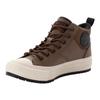 Sneaker CONVERSE "CHUCK TAYLOR ALL STAR MALDEN STREET WATERPROOF BOOT", Gr. 39,5, grounded, schwarz, by the campfire, Synthetik, sportlich, Schuhe, wasserddicht