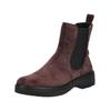 Stiefelette LEGERO "Legero Stiefelette Veloursleder/Textil", Damen, Gr. 39, rot, Veloursleder, Textil, casual, Schuhe