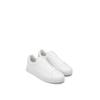 Sneaker MARC O'POLO "AGAR", Herren, Gr. 45, weiß, Glattleder, unifarben, sportlich, Schuhe, Schnürschuh, Halbschuh, Klassik-Sneaker mit herausnehmbarer Innensohle