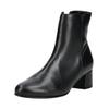 Stiefelette GABOR "Gabor Stiefelette Nappaleder", Damen, Gr. 42, schwarz (schwarz, schwarz), Nappaleder, casual, Schuhe