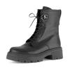 Schnürstiefelette GABOR, Damen, Gr. 41, schwarz, Kalbsleder, unifarben, Schuhe, Blockabsatz, Schnürboots mit Best Fitting-Ausstattung