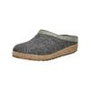 Hausschuh HAFLINGER "Haflinger Hausschuhe Filz", Herren, Gr. 42, grau (anthrazit), Filz, casual, Schuhe