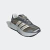 Sneaker ADIDAS SPORTSWEAR "LIGHTBLAZE GLOW E", Gr. 37, core weiß, silber metallic, matte gold, Textil, Synthetik, sportlich, Schuhe