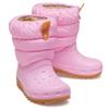 Winterboots CROCS "CLASSIC NEO PUFF BOOT T", Kinder, Gr. 23, rosa, Croslite, Nylon, casual, Schuhe, Snowboots, Winterstiefel zum Schlupfen