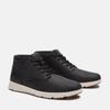 Schnürboots TIMBERLAND "PARKER STREETMID LACE UP SNEAKER", Gr. 49, schwarz (schwarz full grain), Leder, sportlich, Schuhe, Winterstiefel, Schnürstiefel, Winterschuhe