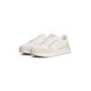 Keilsneaker TOMMY HILFIGER "CASUAL FASHION RUNNER LTR", Damen, Gr. 41, beige (beige, weiß), Nappaleder, sportlich, Schuhe, Freizeitschuh, Halbschuh, Schnürschuh mit TH-Hardcover-Logo