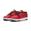 Sneaker PUMA "Scuderia Ferrari RBD Break Low Sneakers Erwachsene", Gr. 38.5, rot (rosso corsa schwarz rot), Obermaterial: Synthetik, Kuhleder, Textil; Futter: Textil; Innensohle: Textil; Laufsohle: Gummi, Schuhe