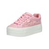 Plateausneaker BUFFALO "Buffalo Sneaker Textil", Damen, Gr. 40, pink, Textil, casual, Schuhe