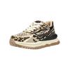 Sneaker BLOWFISH "Blowfish Sneaker Lederimitat/Textil", Damen, Gr. 37, schwarz (braun, schwarz), Lederimitat, Textil, casual, Schuhe