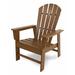 POLYWOOD® South Beach Casual Chair in Brown | 42.5 H x 26.5 W x 29 D in | Wayfair SBD16TE