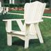 Uwharrie Chair Plantation Adirondack Chair in Blue | 47 H x 35 W x 36 D in | Wayfair 3011-031-Distressed