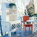 Uwharrie Chair Companion Dining Hutch Wood in White | 72 H x 49 W x 23 D in | Wayfair 5051-013-Distressed