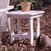 Uwharrie Chair Companion Wood Outdoor Side Table Wood in Gray | 30 H x 30 W x 23.5 D in | Wayfair 5040-081-Wash