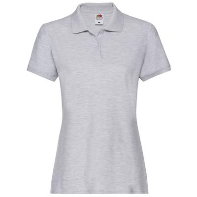 Fruit of the Loom - "Premium" Poloshirt für Damen (Heidekraut Grau) Image