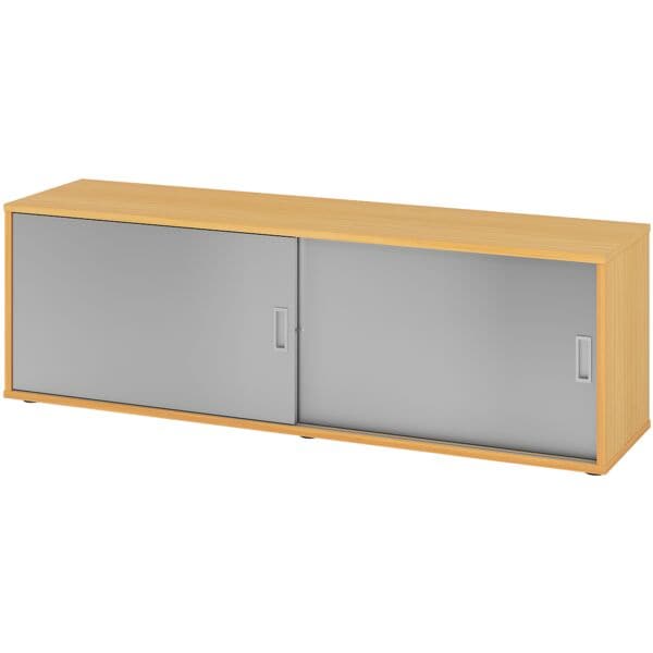 HAMMERBACHER Sideboard »Alicante« mit Schiebetüren braun, 160x52x40 cm